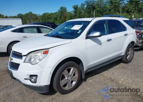 2013 Chevrolet Equinox Ltz из США, поврежденный, VIN 2GNALFEK2D6375515